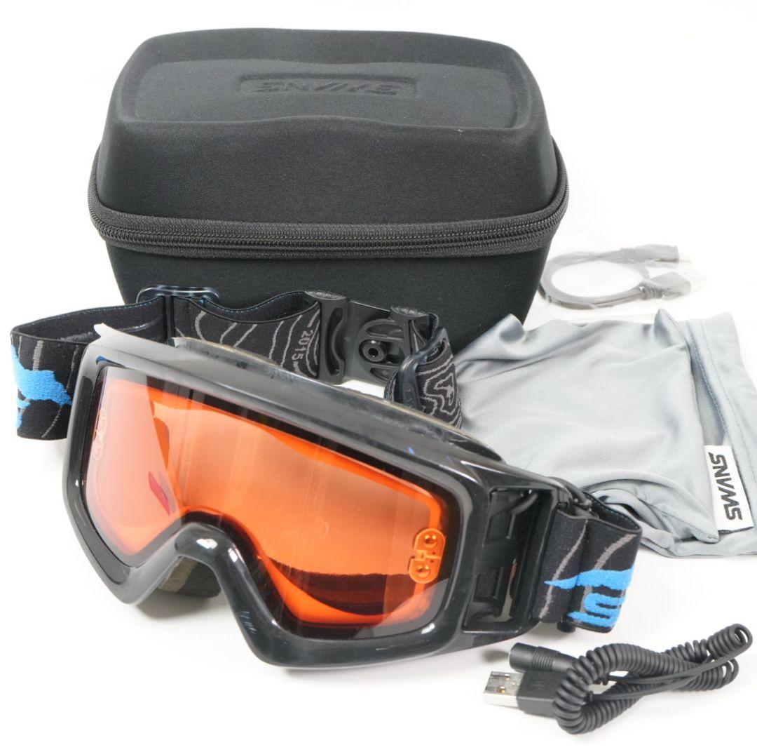 SWANS スワンズ HELI-XED 電熱ゴーグル