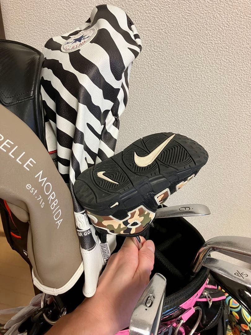 【超超レア・美品】AIR NIKE MORE UPTEMPO パターカバー f