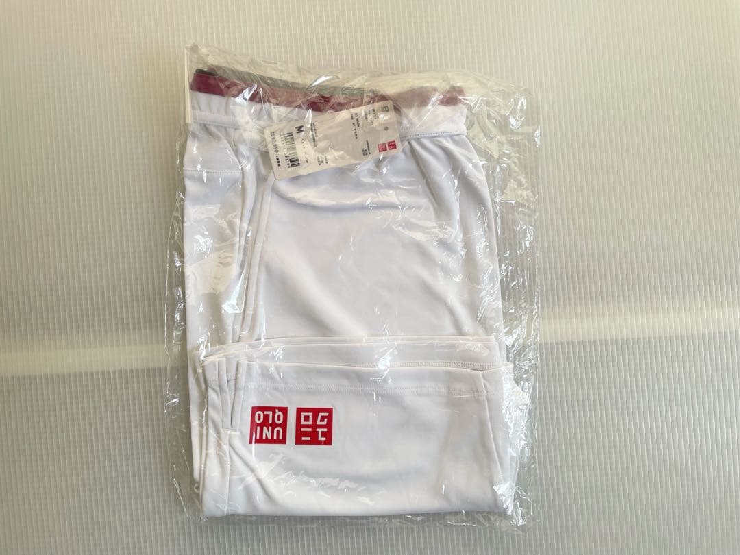 【新品レア】フェデラー ユニクロ上下セットテニスウェア サイズM 紺