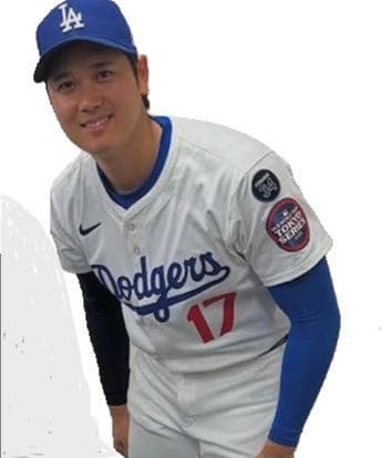 大谷翔平ドジャース東京開幕戦記念ホームNIKELIMITEジャージ♯34パッチ付