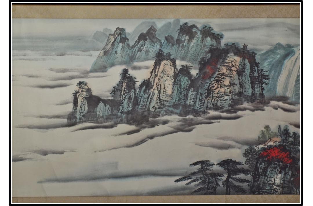 民間仕入れ品　　日本　時代肉筆掛け軸そ激安骨董品中国X1014C3-2