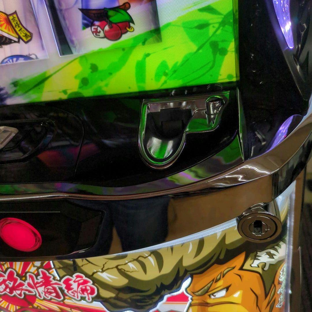 パチスロ実機　鬼浜爆走紅蓮隊 狂闘旅情編　不要機付　送料無料