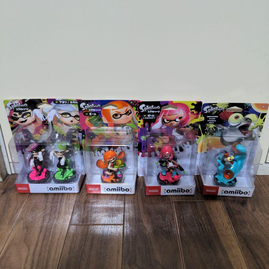 amiibo　スプラトゥーン　4点セット