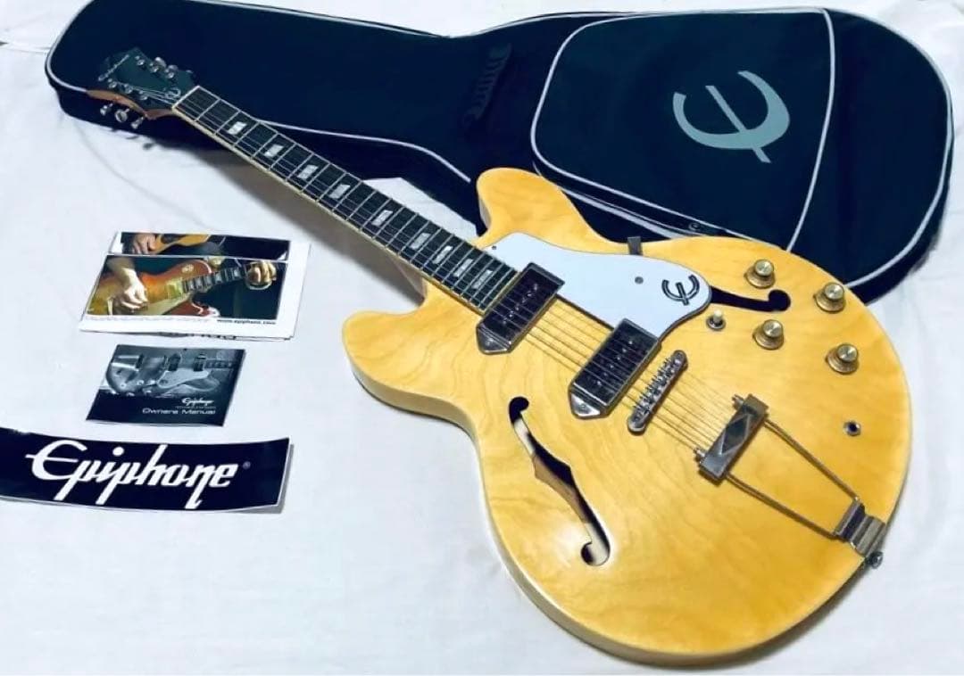 Epiphone Casino NA 動作良好 ギグバック付 美品