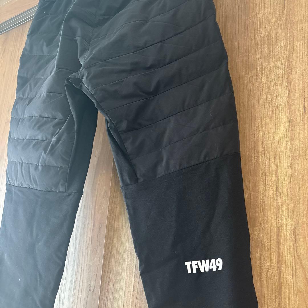 す*け様 TFW49 ダウン入りパンツ　黒　サイズL