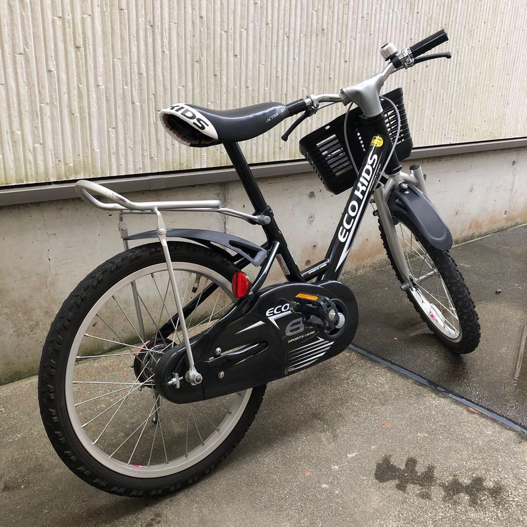 ブリヂストン　ECO KIDS ジュニアサイクル 前カゴ付き　18インチ