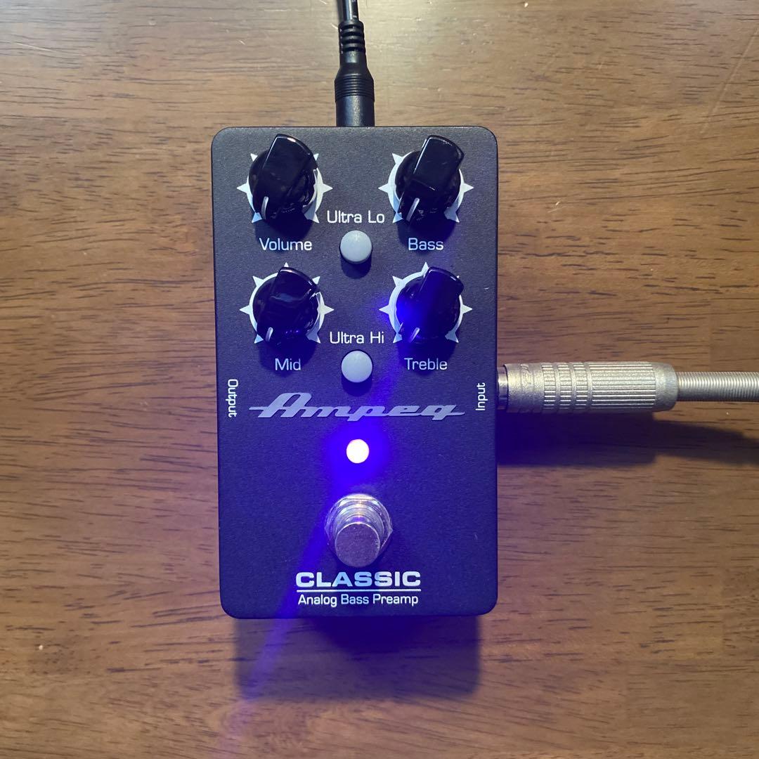 ベース Ampeg Classic Analog Bass Preamp