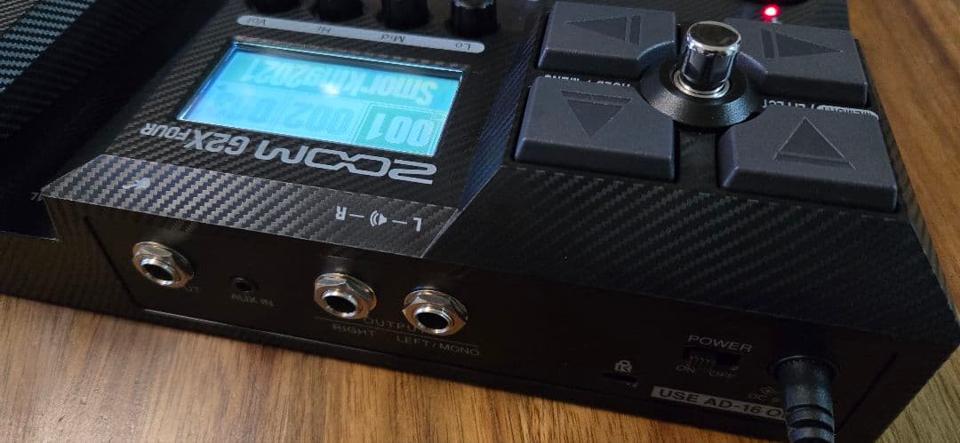 ZOOM G2X FOUR ギターマルチエフェクター IR搭載 79種エフェクト