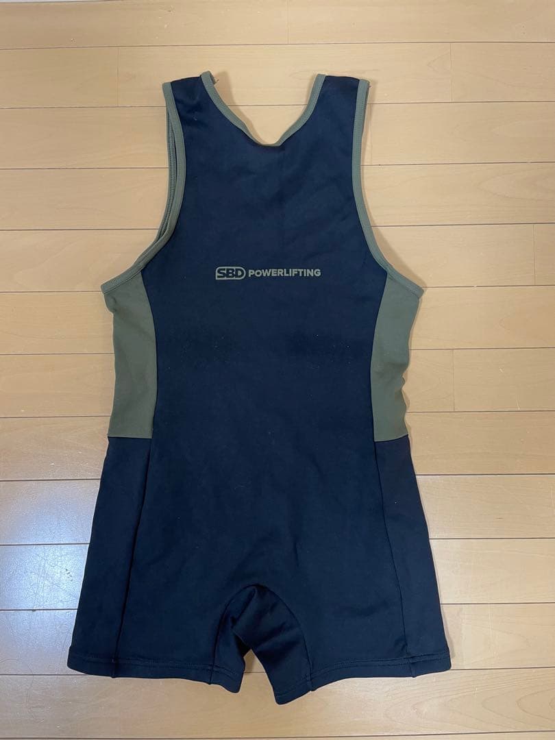 SBD ENDURE パワーリフティング シングレット GREEN Mサイズ