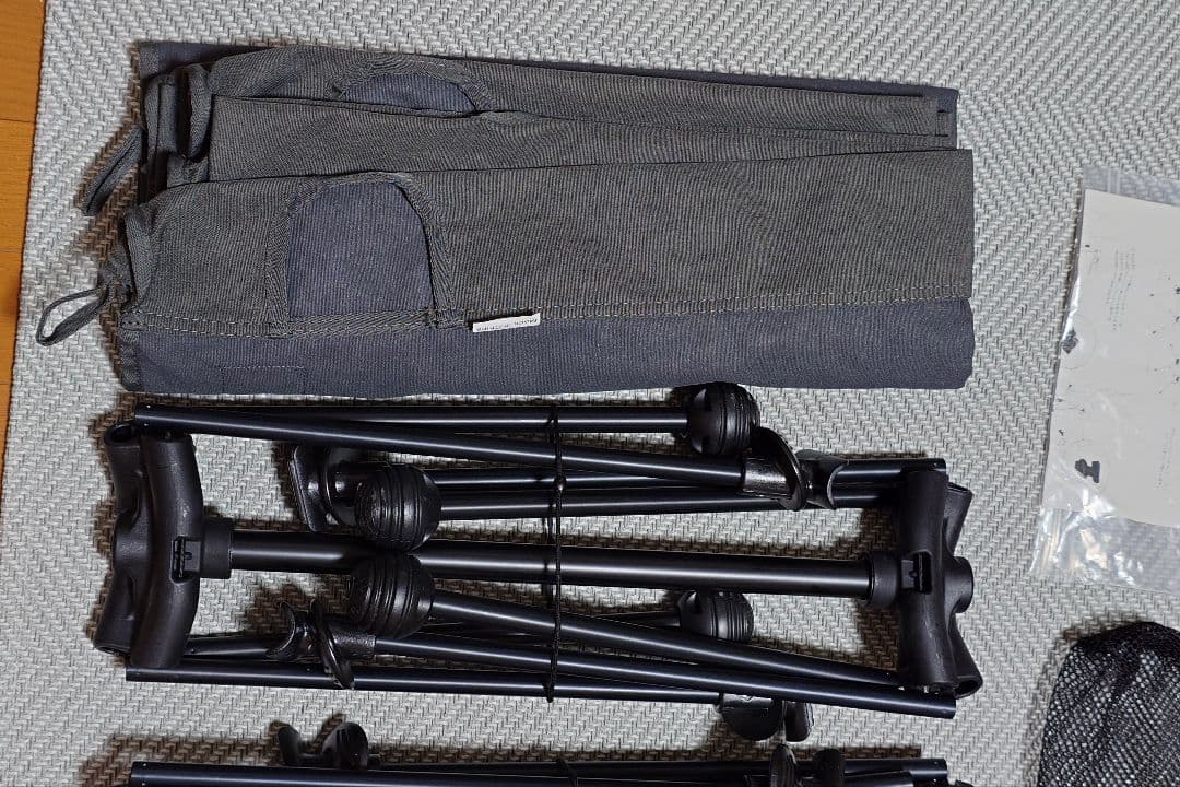 ogawa　ハイ&ローコットワイド　チャコールグレー