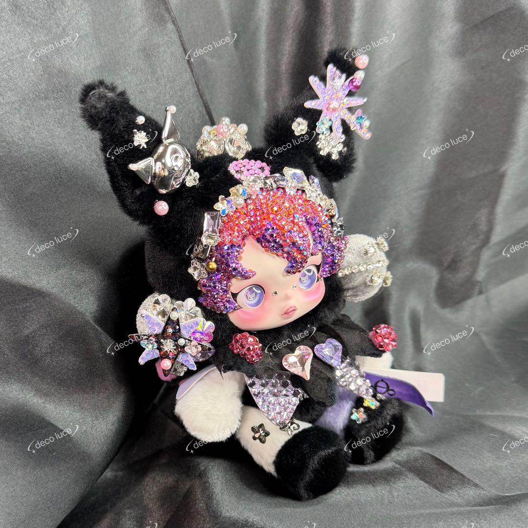 SKULLPANDA KUROMI スカルパンダ　クロミ　スワロフスキー　デコ