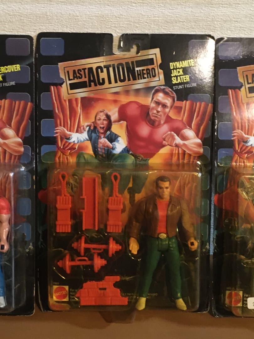 TOY 未開封 1993 ラストアクションヒーロー フィギュア ３体セット