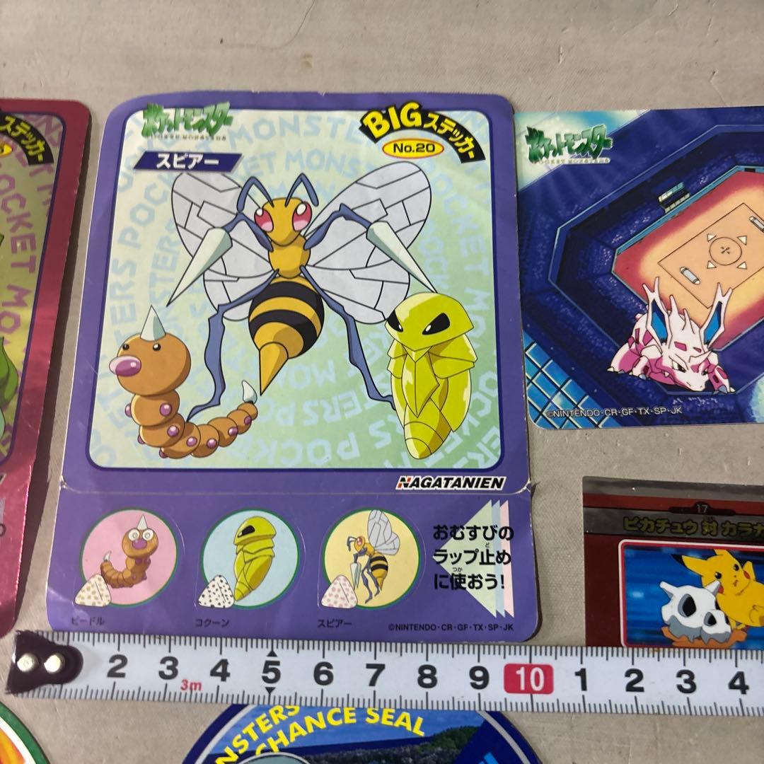 激レア 当時物 ポケモンステッカー BIGステッカー Nintendo