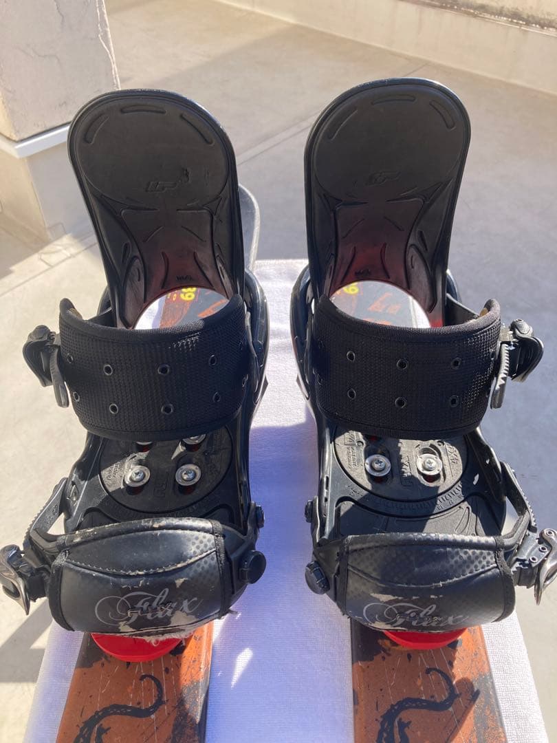 ショート(ファン)スキー　スノーボード　ブーツ用SALOMON×FLUX 赤