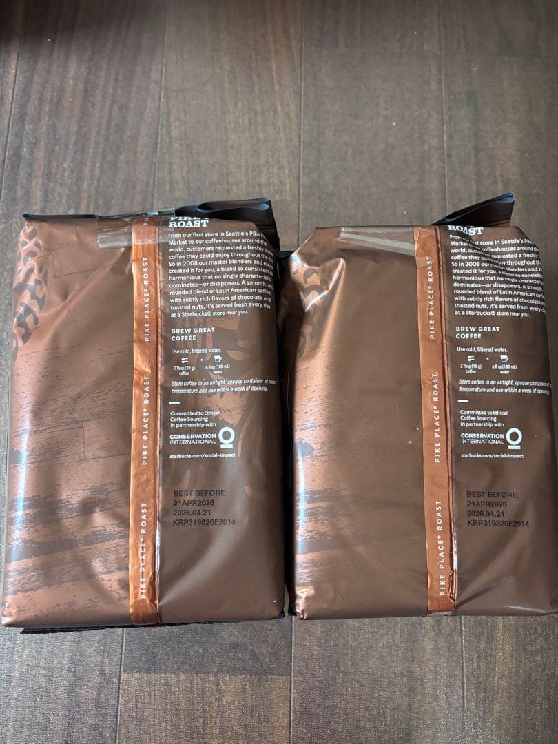 パイクプレイスロースト 793g ミディアム レギュラー 粉 2袋（2袋）