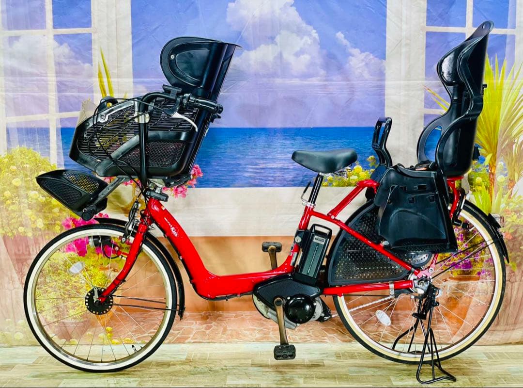 超破格！パスキス26インチ！⭐️ヤマハ子供乗せ電動アシスト自転車Y2291
