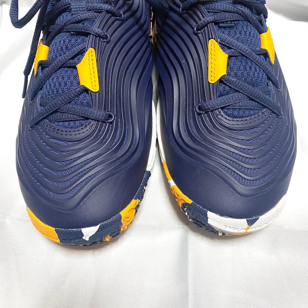 YONEX ヨネックス　27cm テニスシューズ フュージョンレブ5 ネイビー