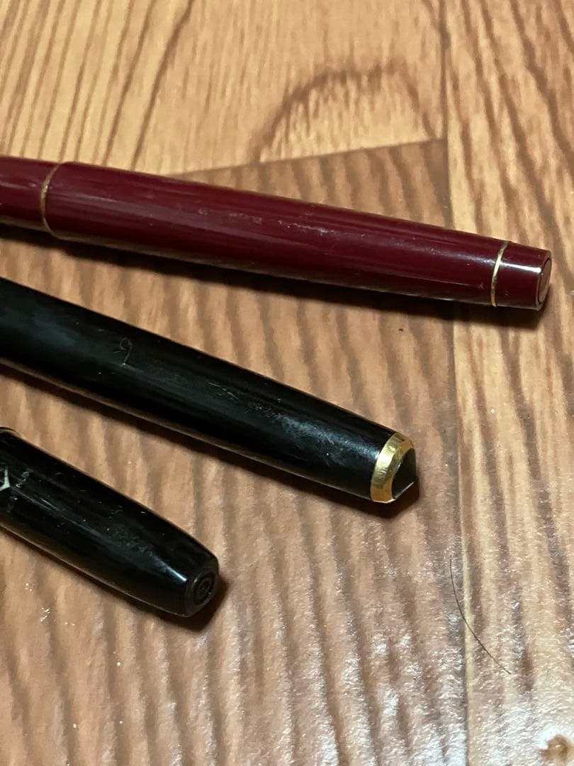 PILOT 万年筆 3本セット ペン先 14K 2本 18K 1本 パイロット