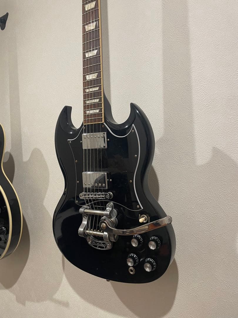 【美品】Gibson SG エボニー Bigsby 純正ギグバッグ付き