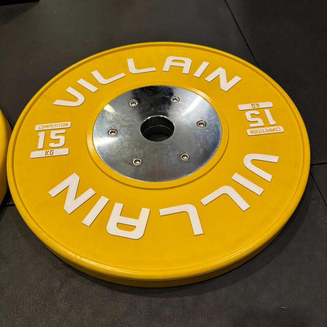 VILLAINヴィラン コンペティションバンパープレート2.0　120Kgセット