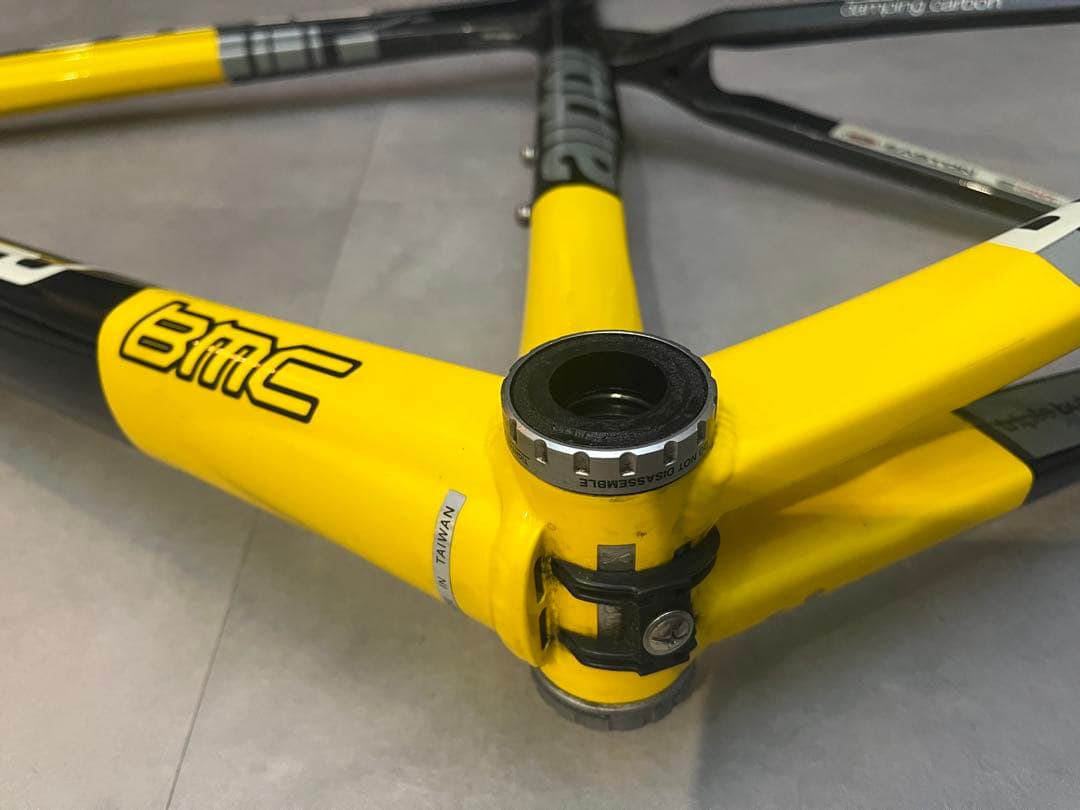 BMC SLX01 イエロー　52 ロードバイク　フレーム