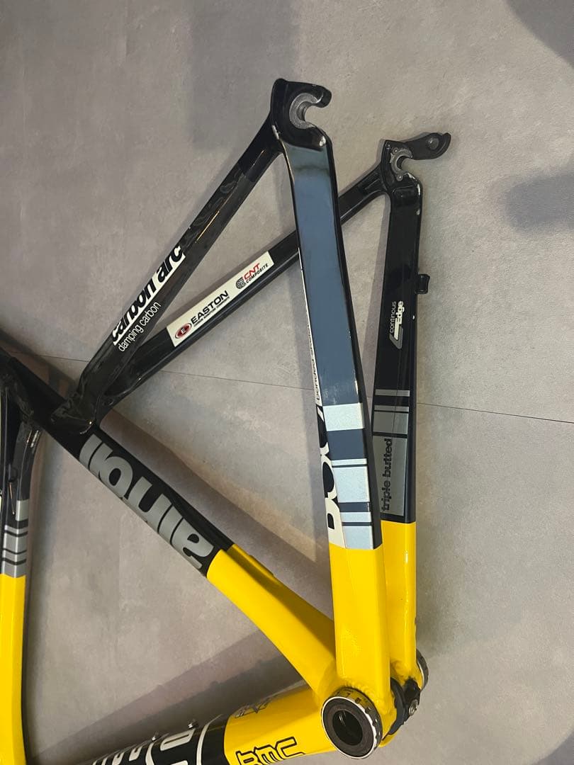 BMC SLX01 イエロー　52 ロードバイク　フレーム