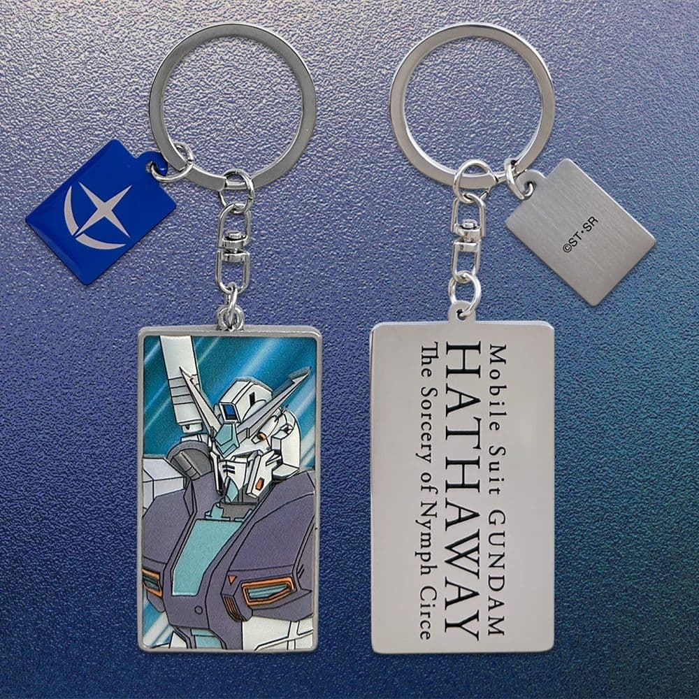 【3点セット】閃光のハサウェイ 量産型νガンダム　クスィー　ラバーキーホルダー他