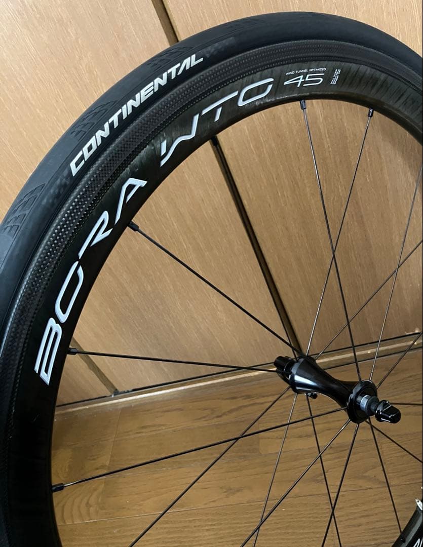 カンパニョーロ BORA WTO45 リムブレーキ ブライトラベル シマノフリー