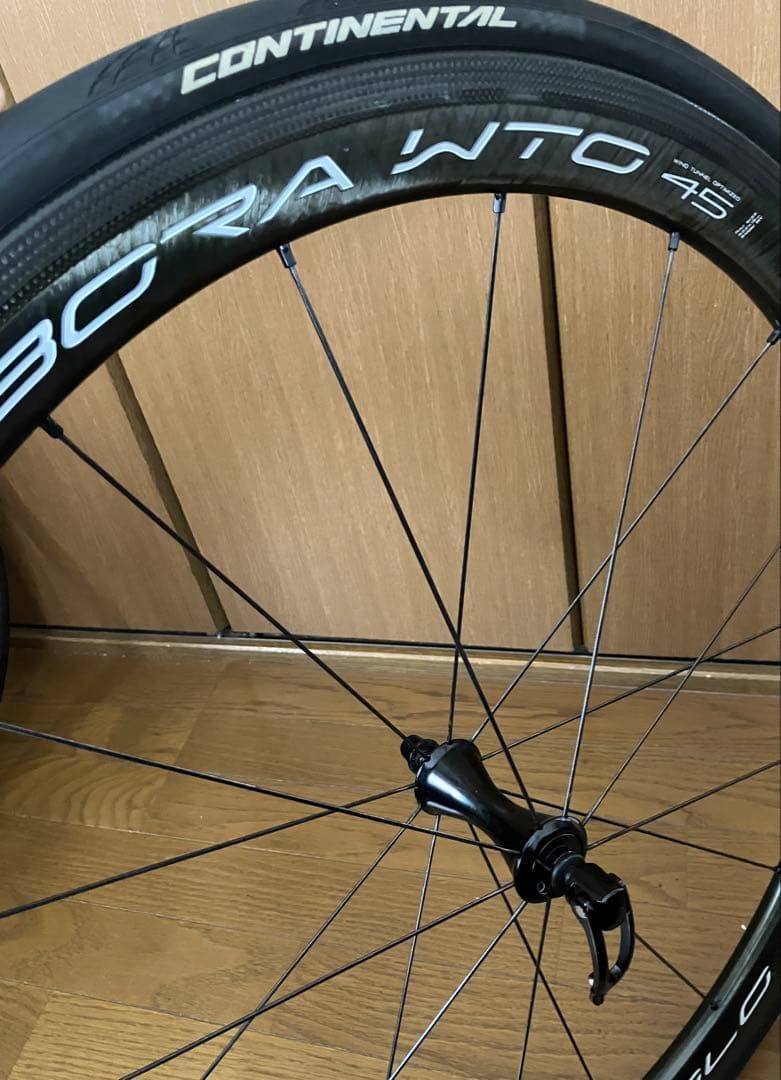 カンパニョーロ BORA WTO45 リムブレーキ ブライトラベル シマノフリー