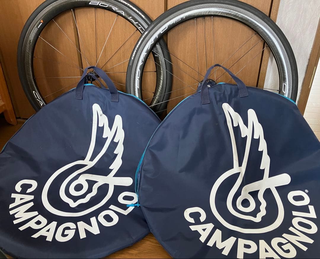 カンパニョーロ BORA WTO45 リムブレーキ ブライトラベル シマノフリー