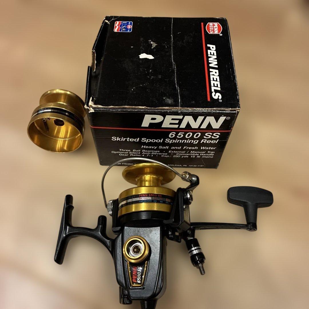 PENN 6500SS スピニングリール　替スプール付き