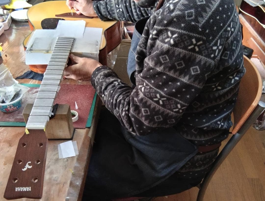 ❤️弦高調整済！「YAMAHA ヤマハ FG-800」＋専用ケース付き（きれい）