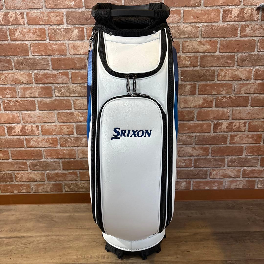 ‼️ダンロップ スリクソン キャディバック ホワイトブルー 新品未使用‼️