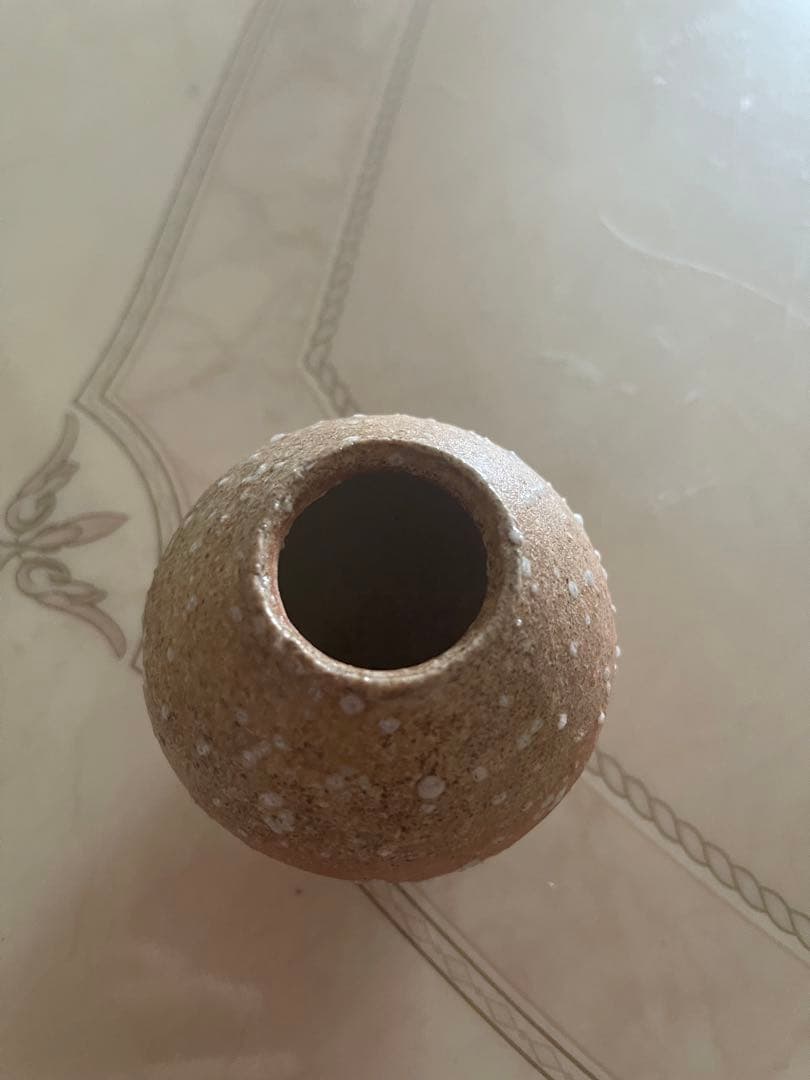 信楽焼　一輪差し