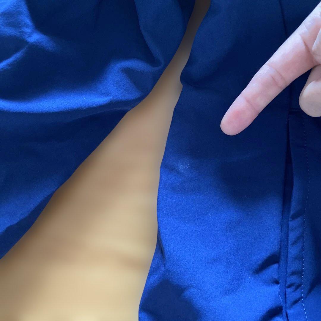 asics ネイビー フード付きジャケットとパンツセット