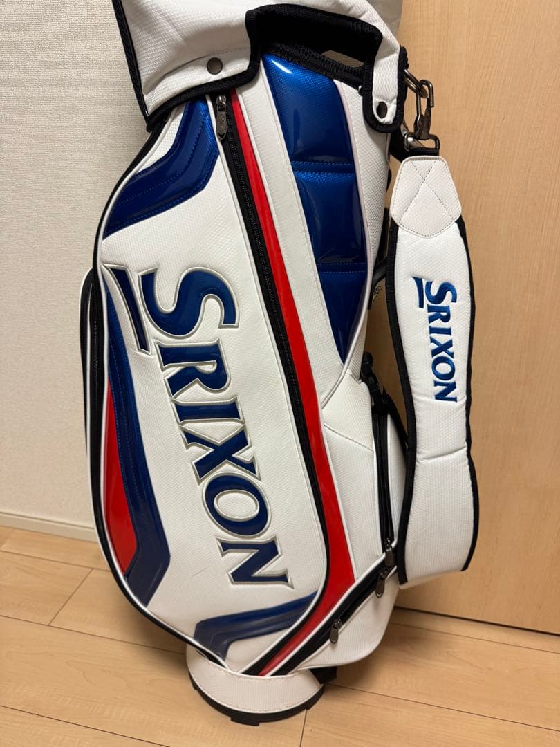 モモちゃん SRIXON スリクソン キャディ バッグ 白/赤/青