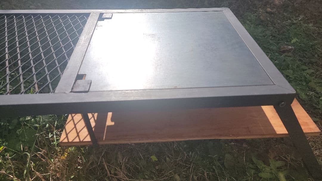 折りたたみ式アウトドア　 アイアンテーブル