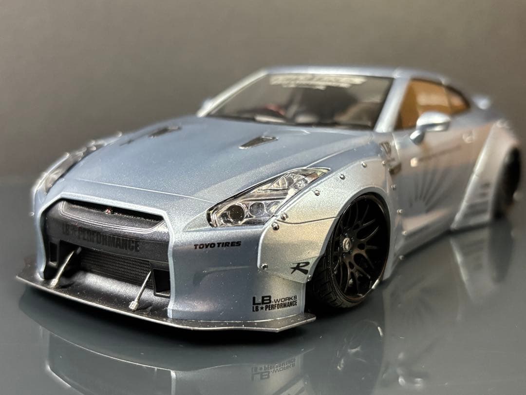 1/24リバティーウォークR35 GT-R 完成品