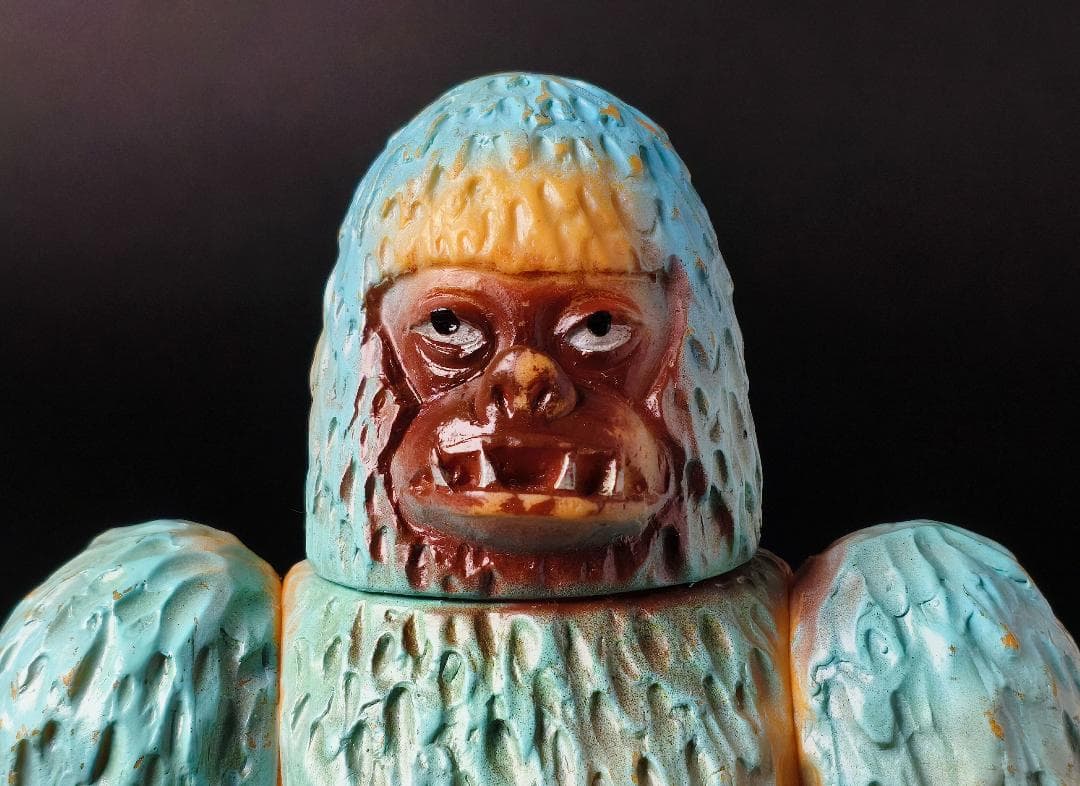 ブルマァク 当時物 ギガス ソフビ 肌色成型