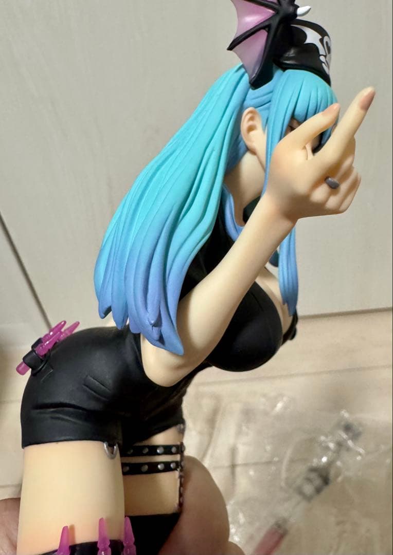 【開封品】イーカプコン限定 フィギュアビルダー モリガンブラックナースVer.