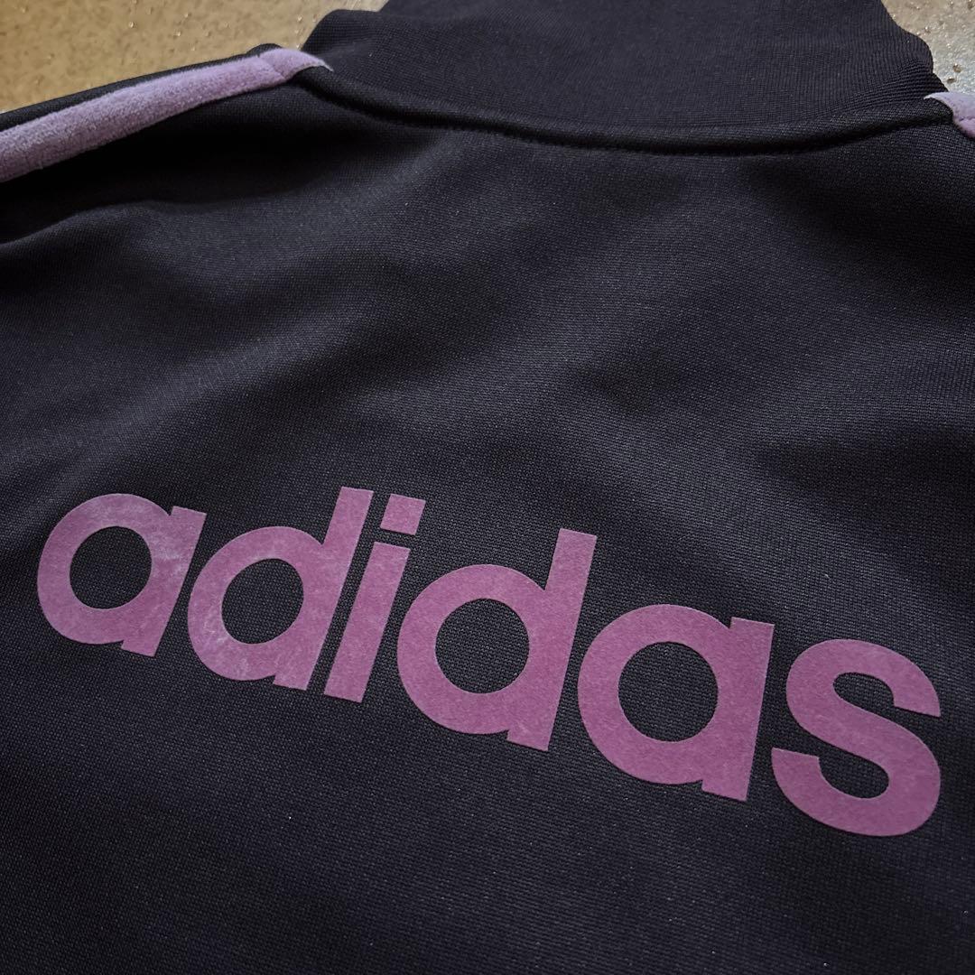 極美品　アディダス　ベロア　セットアップ　トラックジャケット　L レディース