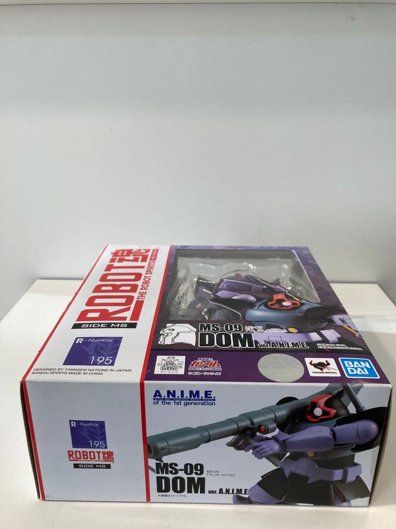 【未開封】BANDAI ROBOT魂 MS-09ドムver.A.N.I.M.E