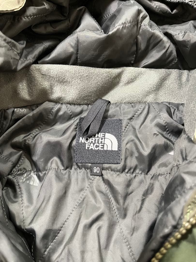 THE NORTH FACE スキーウェア 子ども用 ノースフェイス 迷彩柄90