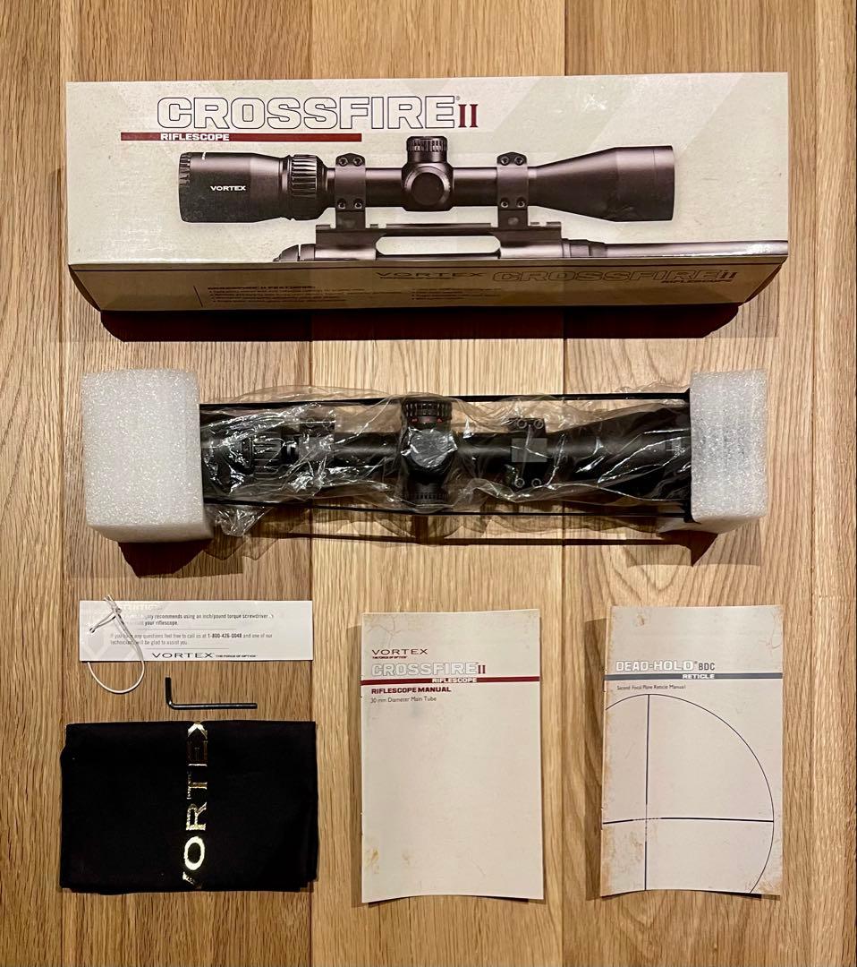 VORTEX CROSSFIRE II 3-12×40 スコープ