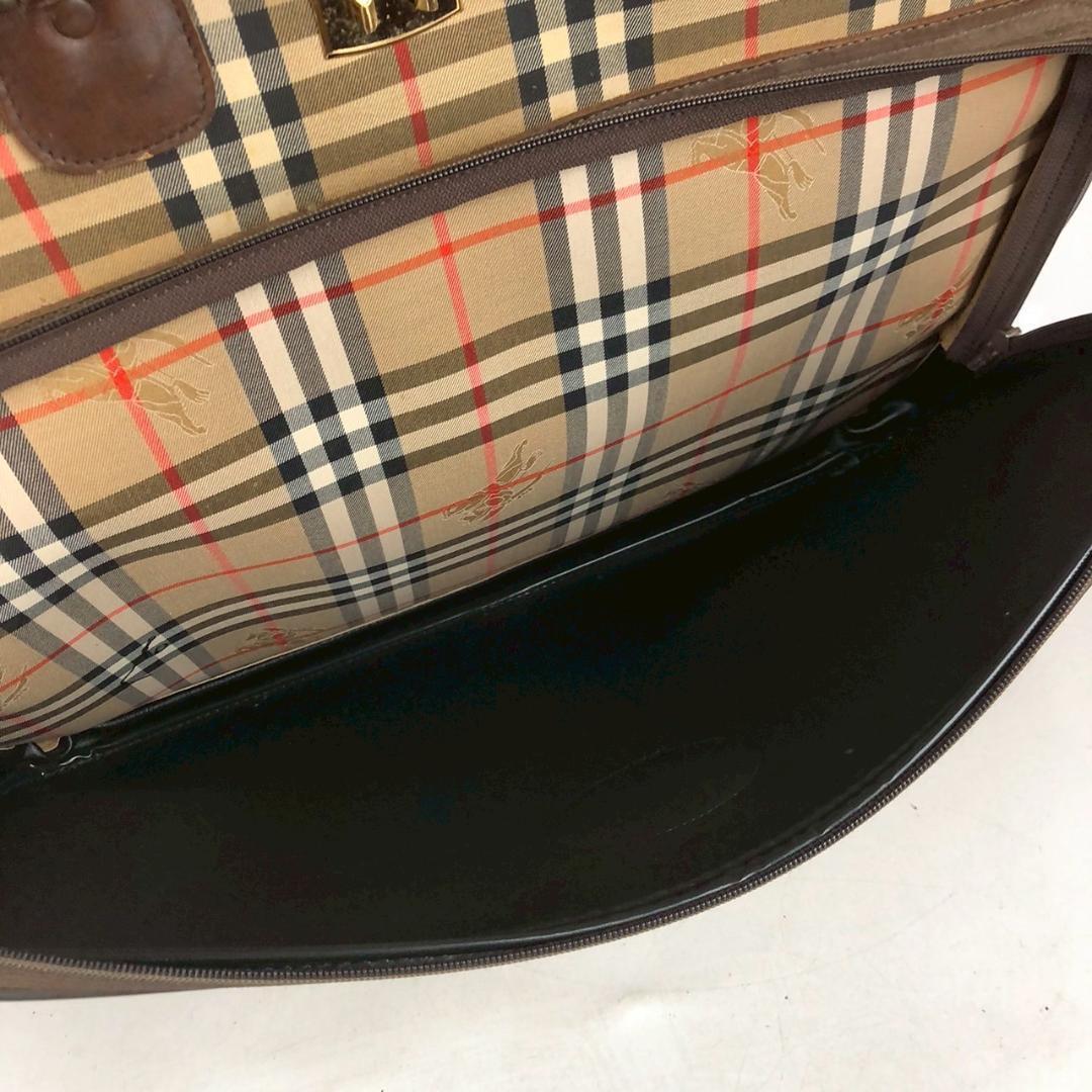 BURBERRY バーバリー ノバチェック ガーメントケース メンズ ブランド