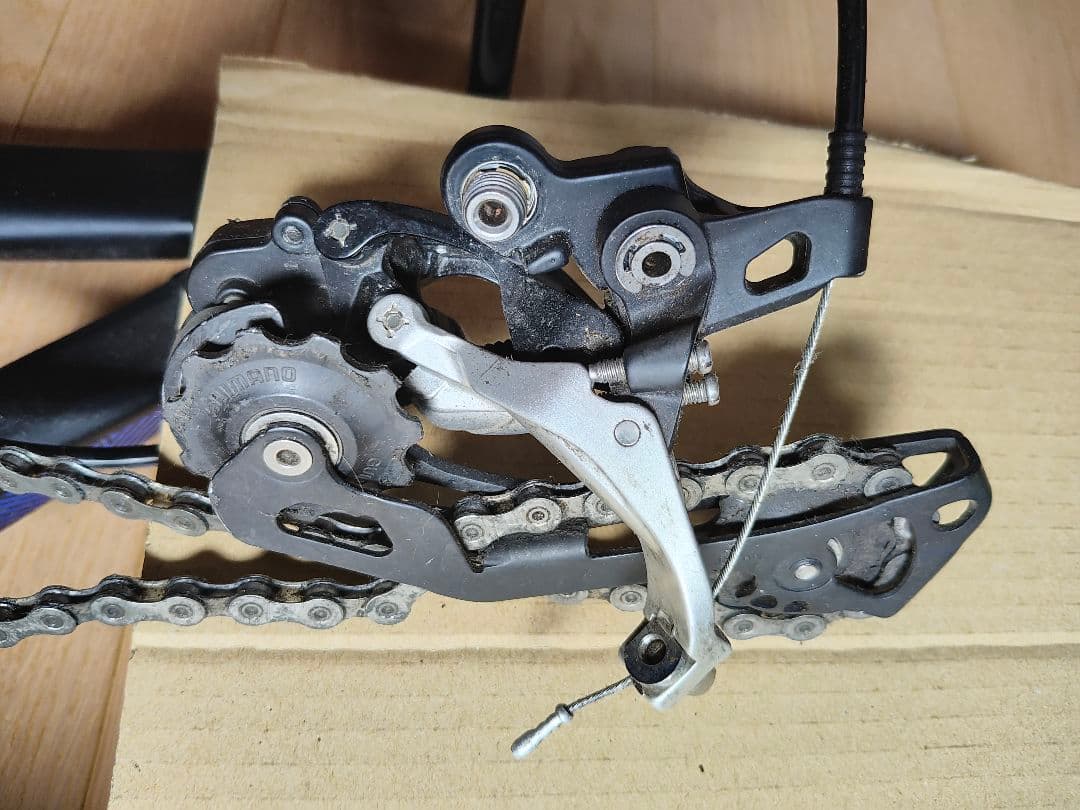 Kona マウンテンバイクフレーム 青 FSAクランクセット