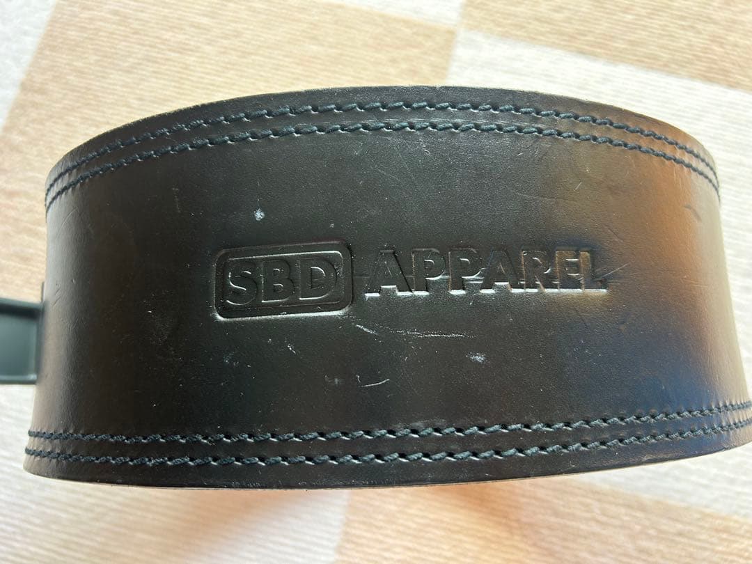 モルディブ SBD 旧ロゴ 13mmパワーベルト Lサイズ