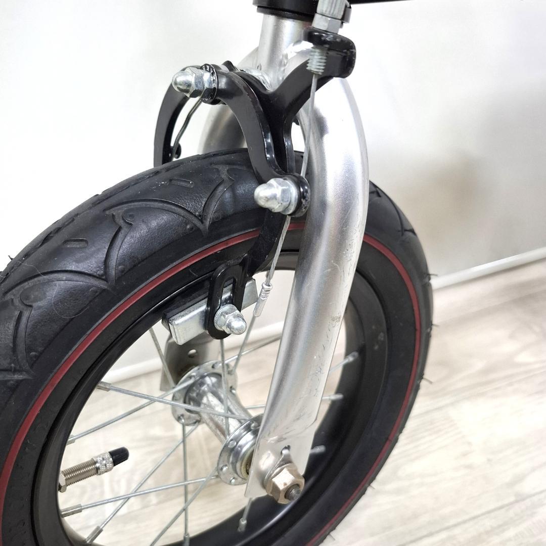 美品★へんしんバイク★12インチ★バランスバイク★未使用パーツ付★バルブ新品交換
