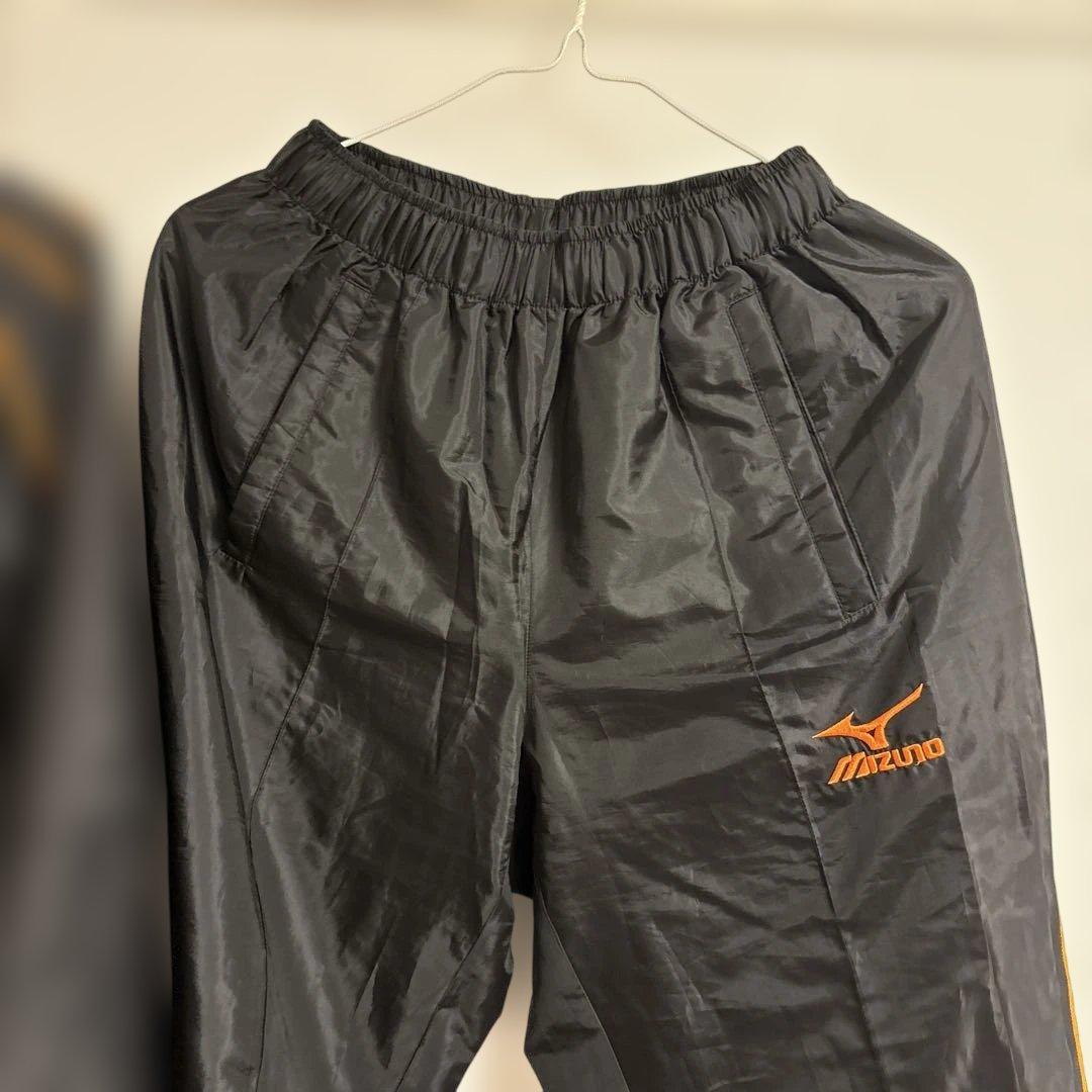 Mizunoジャージ上下セット S ブラック/オレンジ