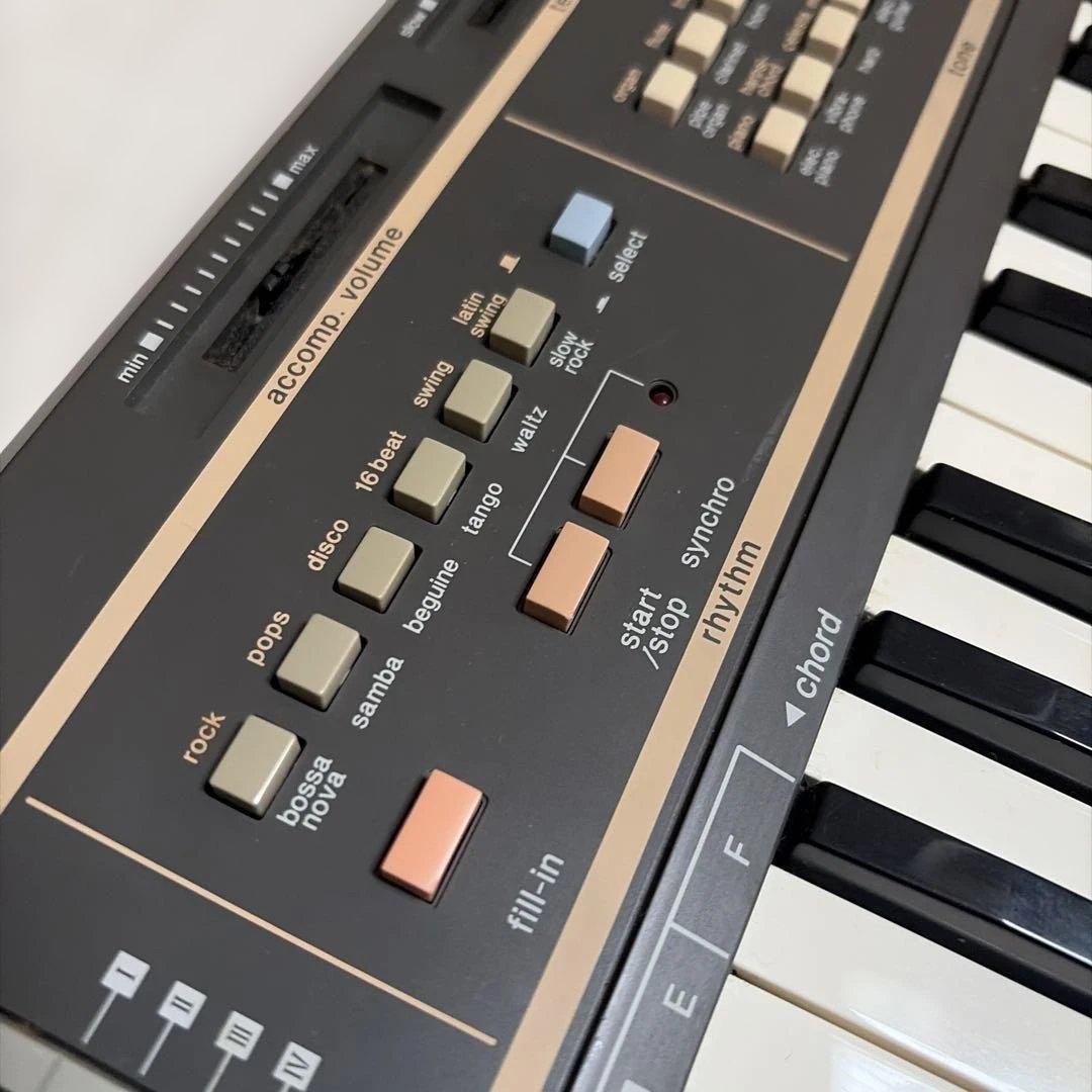 ⭐️CASIO MT-100 ビンテージシンセサイザー セミアナログ アダプター付